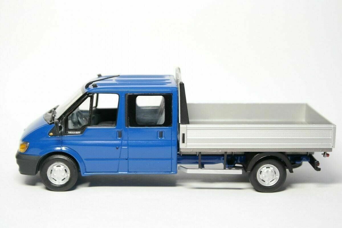 Ford Modellini d'auto: Ford Transit MK V Doppelkabine Pritsche 2000-2005 blau / – Nuovo e nell'imballaggio originale da Gerlafingen venduto da espero88 5