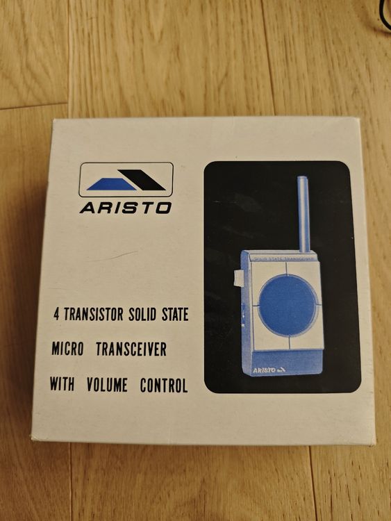 Selten! ARISTO 4 Transistor Solid State Micro Transceiver (Neu und ...