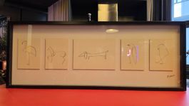 Pablo Picasso Kunstdruck gerahmt guter Zustand