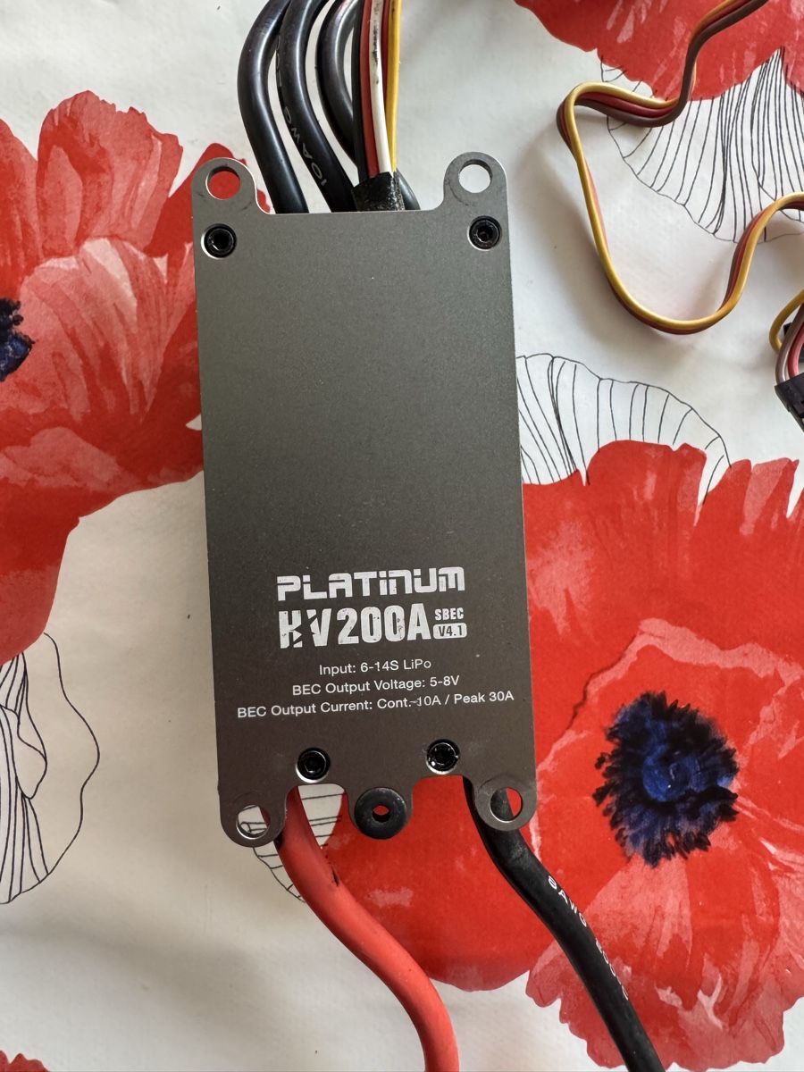 Hobbywing Modellismo RC: ESC Hobbywing Platinum HV 200A – Usato da Vétroz venduto da jor_m8gr 1