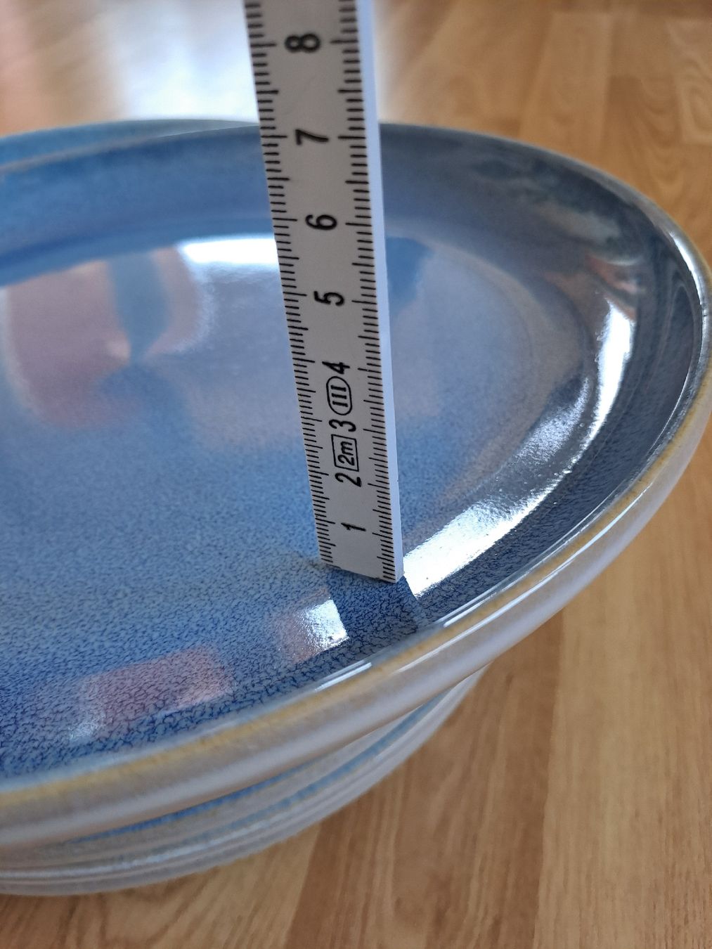 Piatti: 8x Teller Keramik blau – Usato da Basel venduto da suberi_Sach 8