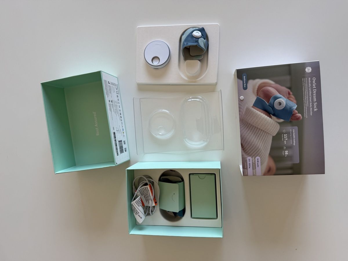 Babyphones: Owlet sock blue – Neu (gemäss Beschreibung) aus Dielsdorf von Lasse.paarma 2