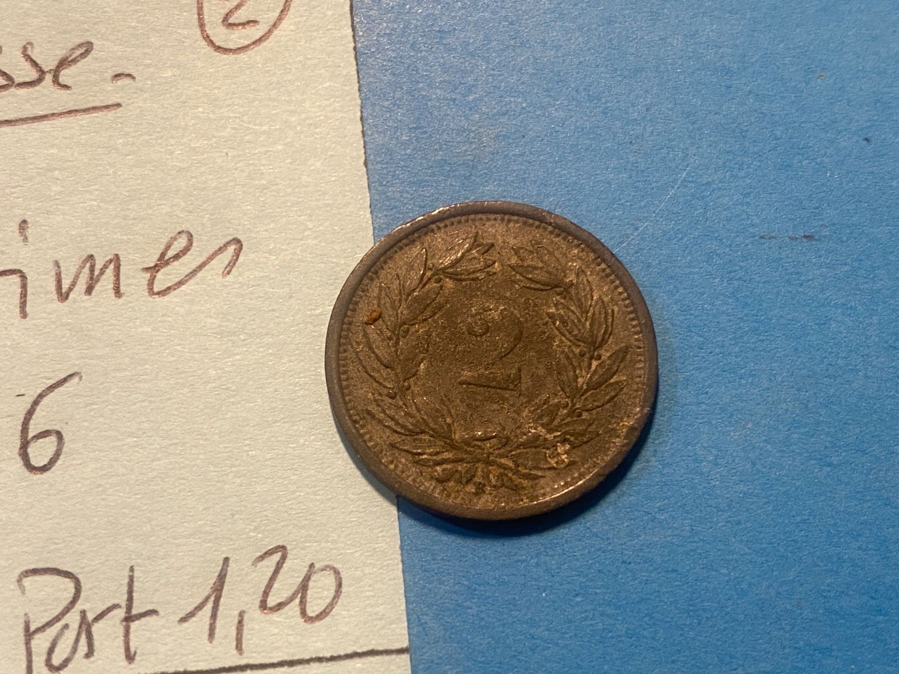 Tutti le monete: SUISSE : 2 CENTIMES 1846 – Usato da genève venduto da GEnumist 2