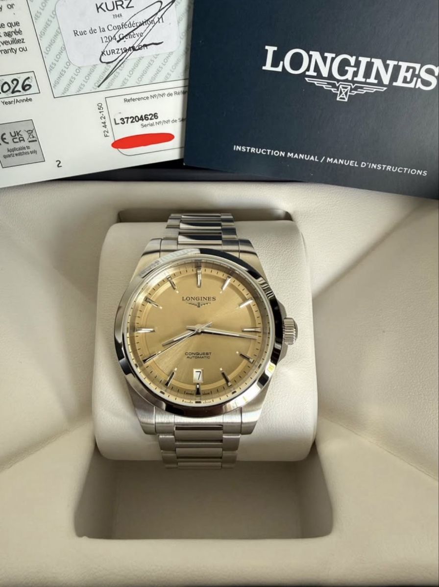 Longines Orologi: Longines Conquest 38mm L3.720.4.62.6 – Nuovo (secondo la descrizione) da Vésenaz venduto da MirZak