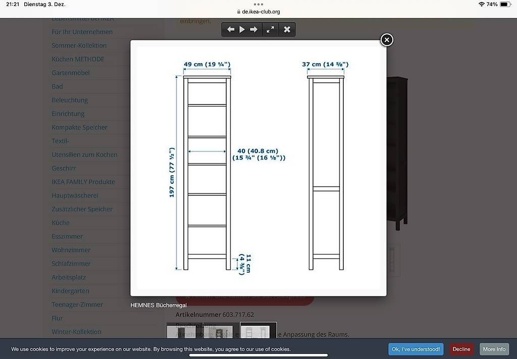 Scaffali: Ikea HEMNES Bücherregal – Usato da Lamboing venduto da Sudaliso4 3