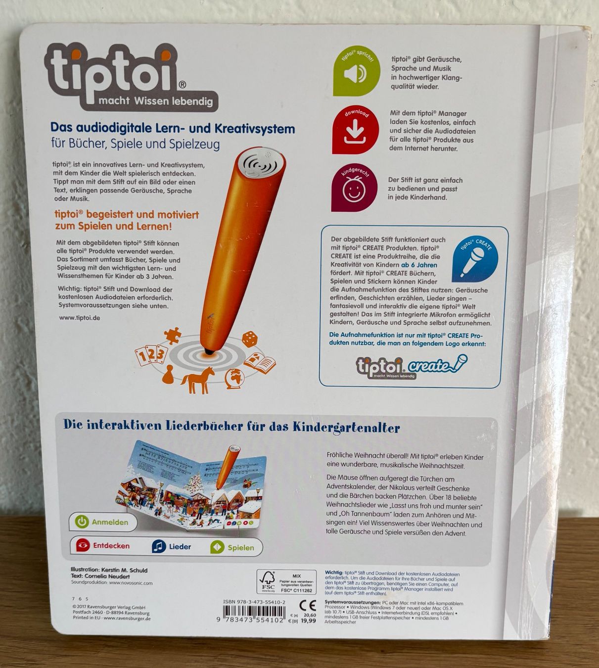 Bücher: Tiptoi Buch Meine schönsten Weihnachtslieder – Gebraucht aus Zürich von IlkaK 2