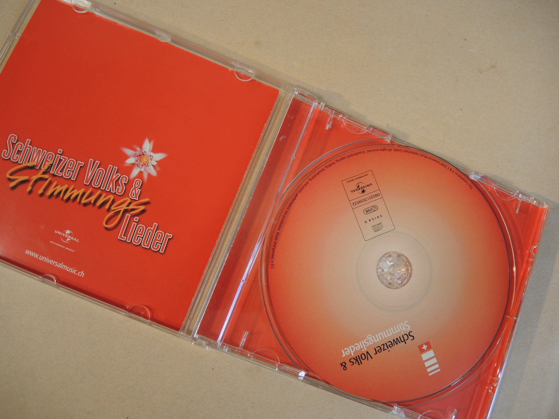 CDs: Schweizer Volks- & Stimmungslieder CD – Gebraucht aus Rorschach von maeck8 1