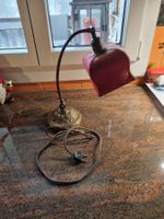 Antike Lampe, Vintage Schreibtischlampe, Leselampe Top!