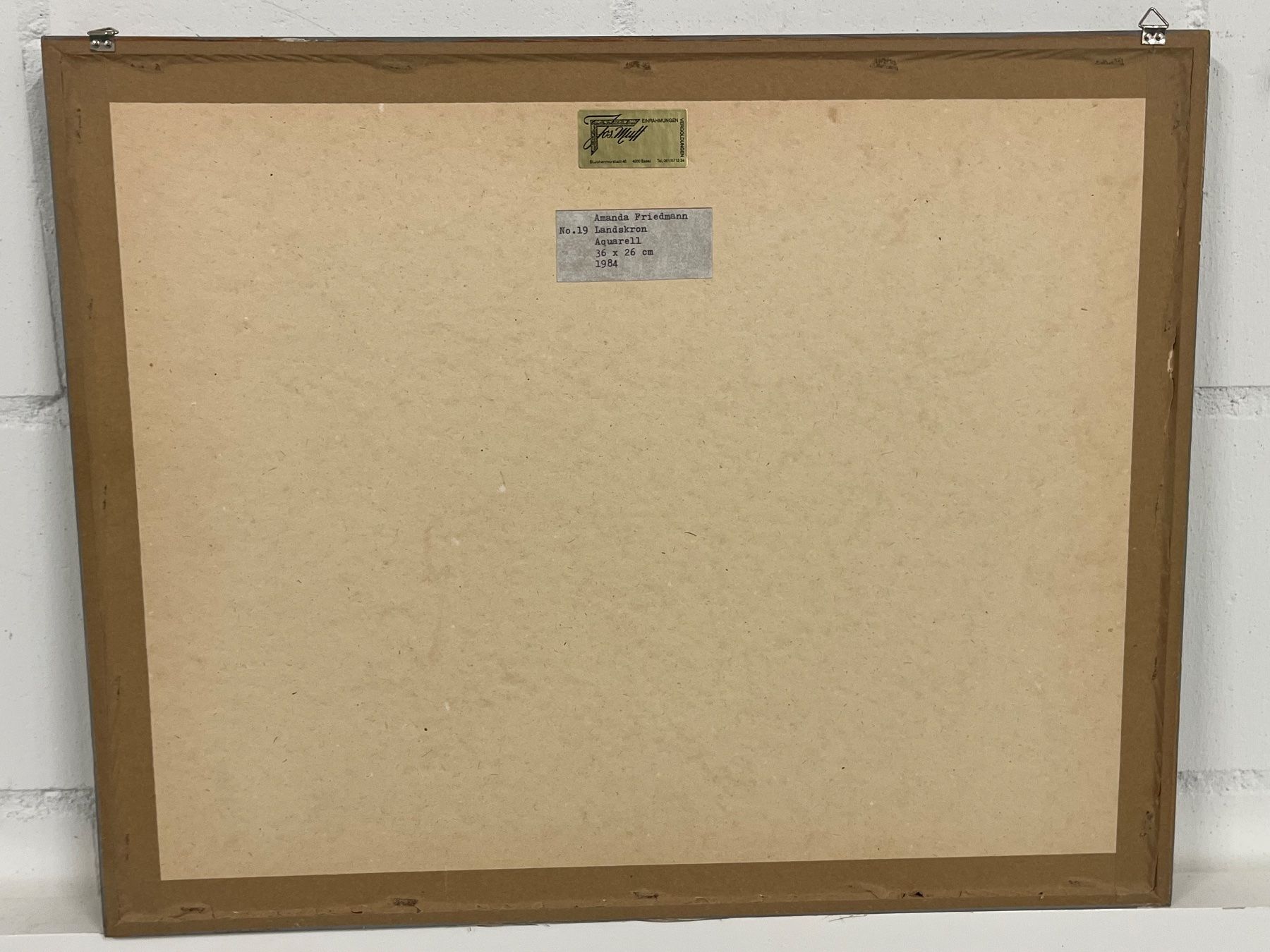 Dipinti: Amanda Friedmann Aquarelle – Usato da Basel venduto da PAUL_ART 8