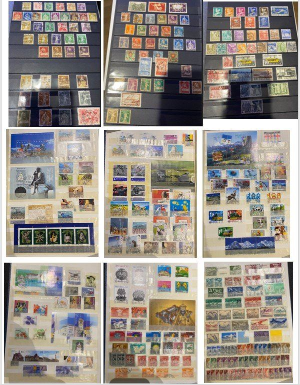 Tous les timbres: Collection timbre Suisse – D'occasion à La Chaux-de-Fonds par Rousseau-65 4