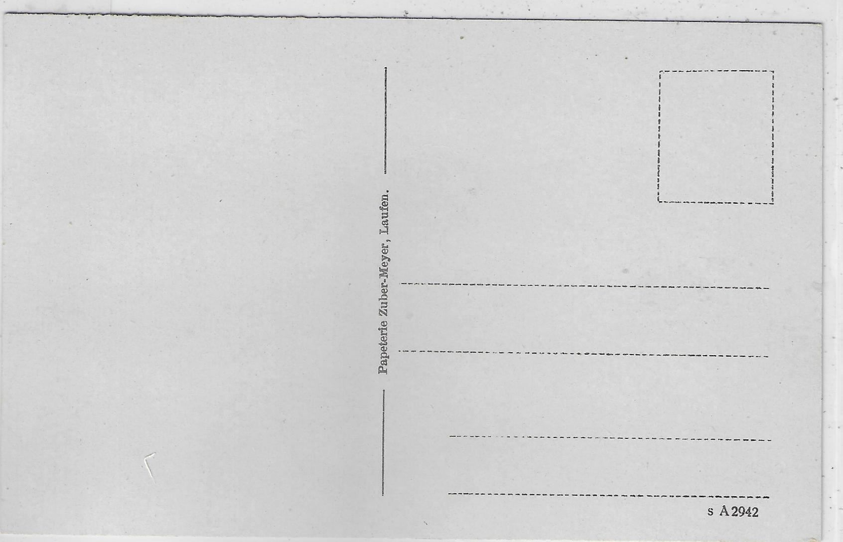 Cartes postales: Laufen ex BE - Generalansicht – D'occasion à Ettingen par Kartenplanet 1