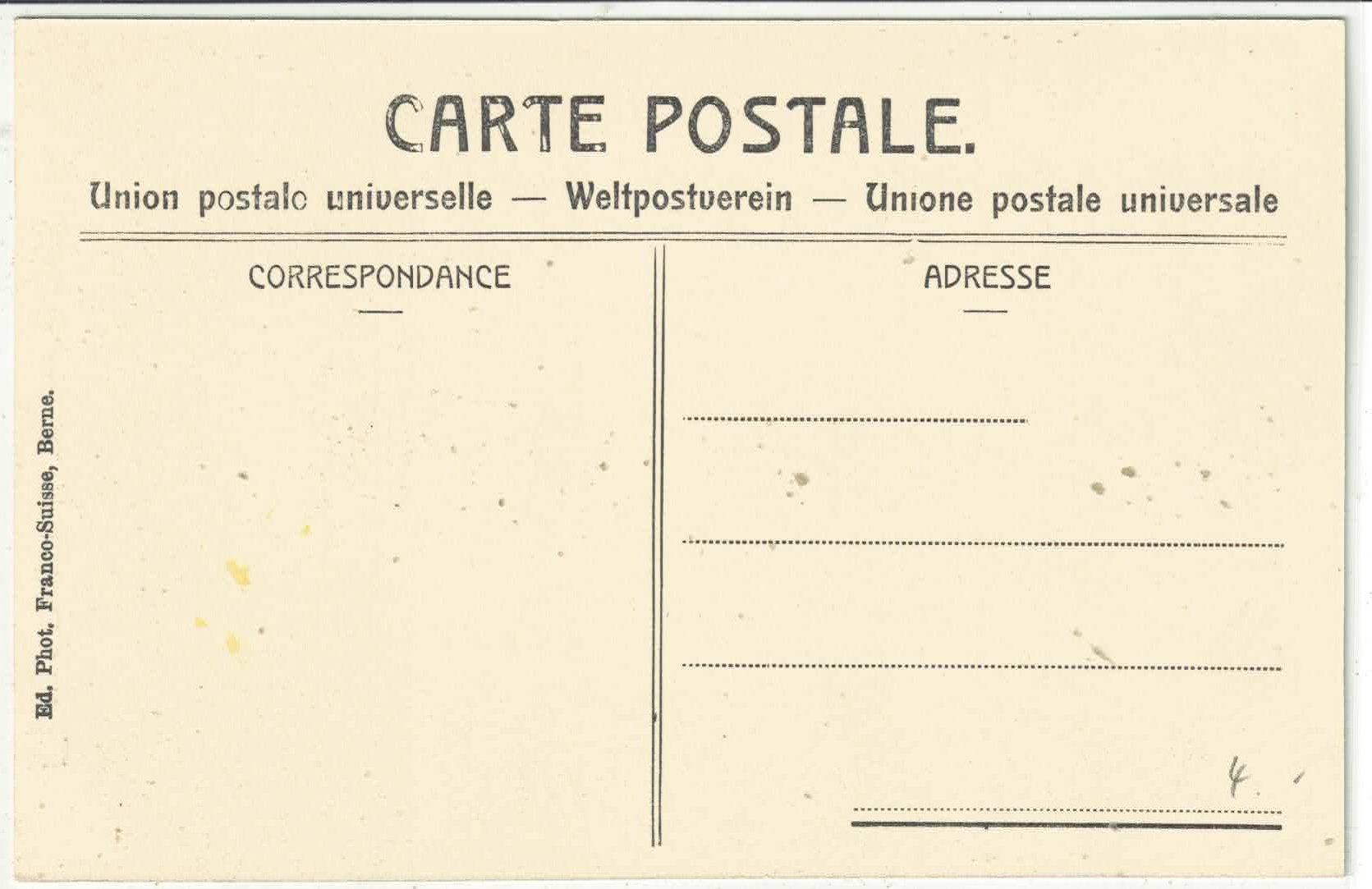 Cartoline postali: Einigen am Thunersee - Die Kirche – Usato da Ettingen venduto da Kartenplanet 1