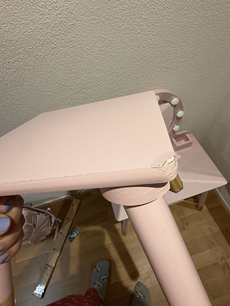 Tavoli da trucco: Kinderschminktisch mit Hocker – Usato da Erlen venduto da Brpi22 6
