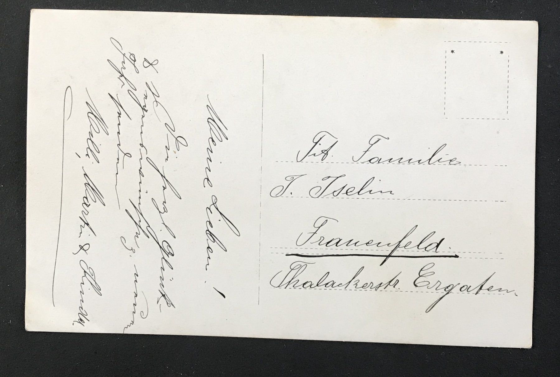 Cartoline postali: ANTIKE ANSICHTSKARTE KIND – Usato da Ostermundigen venduto da wini63 1
