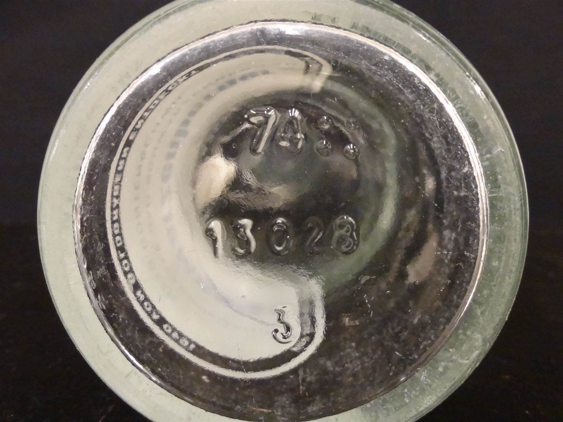 Bicchieri, Caraffe & Bottiglie: alte Flasche SCHWARZENBERGER 1974 – Usato da Kerzers venduto da Flaschenposten 7