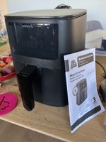 Heissluftfritteuse Ambiano schwarz mit Anleitung
