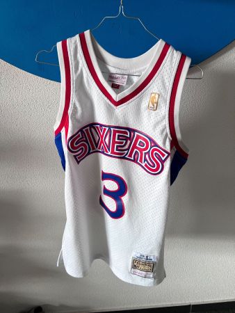 Original Philadelphia 76ers Allen Iverson 1996/97 Trikot