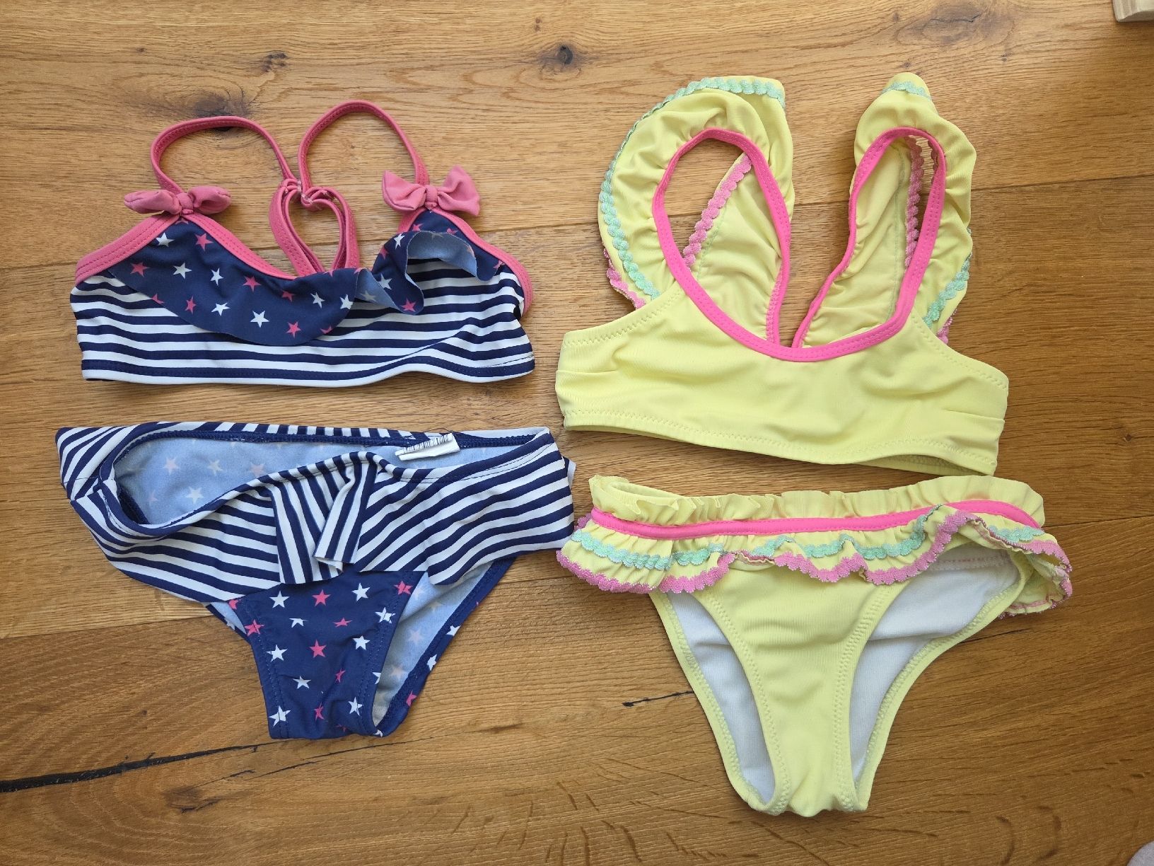 Costumi da bagno & Bikini: 2er Set Mädchen Bikini, Gr. 98/104, Sommer – Usato da Ottikon venduto da swiftchocolate