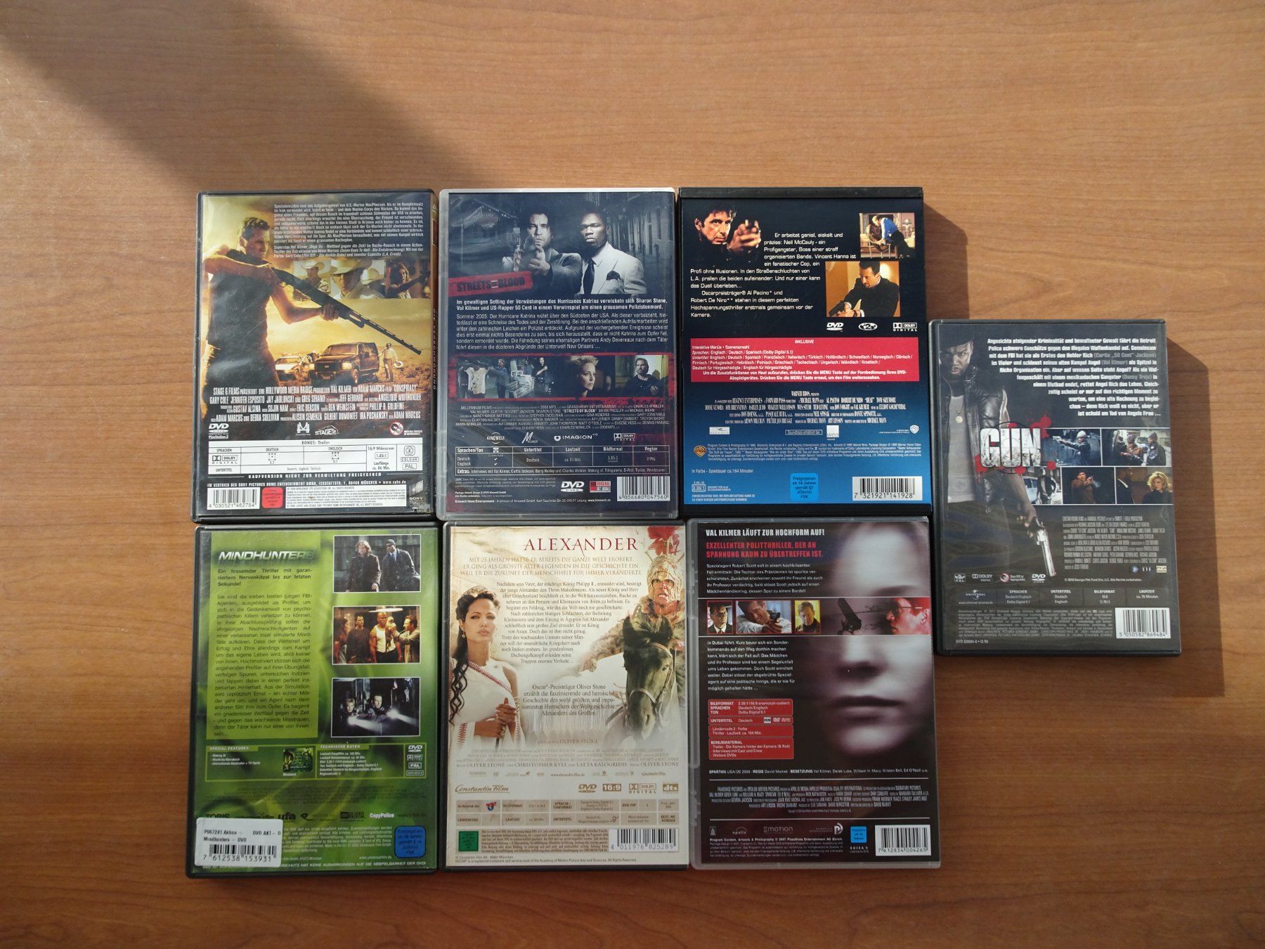 Tutti i DVDs: Val Kilmer Filme – Usato da Schenkon venduto da Movieplanet 1