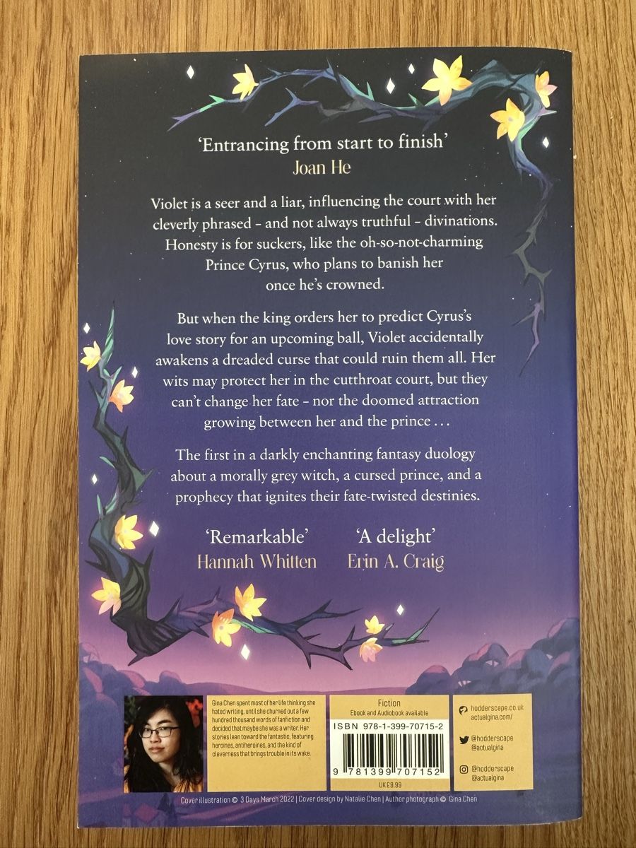 Libri: Violet Made Of Thorns, Gina Chen – Nuovo (secondo la descrizione) da Roggwil TG venduto da Nadan0 1