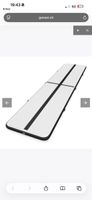 Tapis de gymnastique Airtrack 4.5 m noir bon état