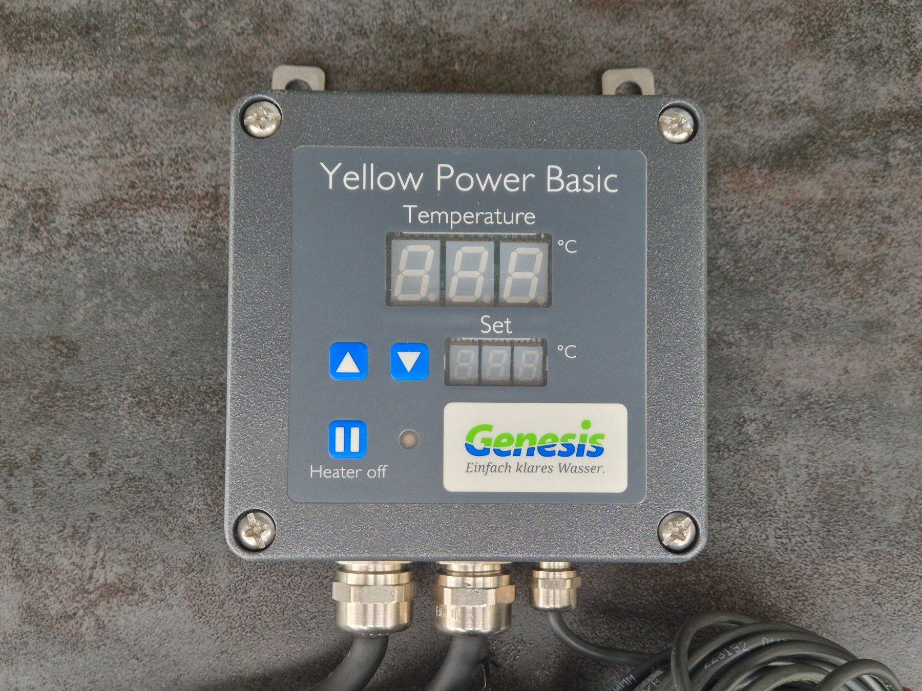 Radiatori: EVO Yellow Power Basic Pro Heizstab inkl. Steuerung 2,5 Kw – Usato da Büren an der Aare venduto da Reto170 3