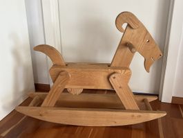 Schaukel Ziege aus Holz