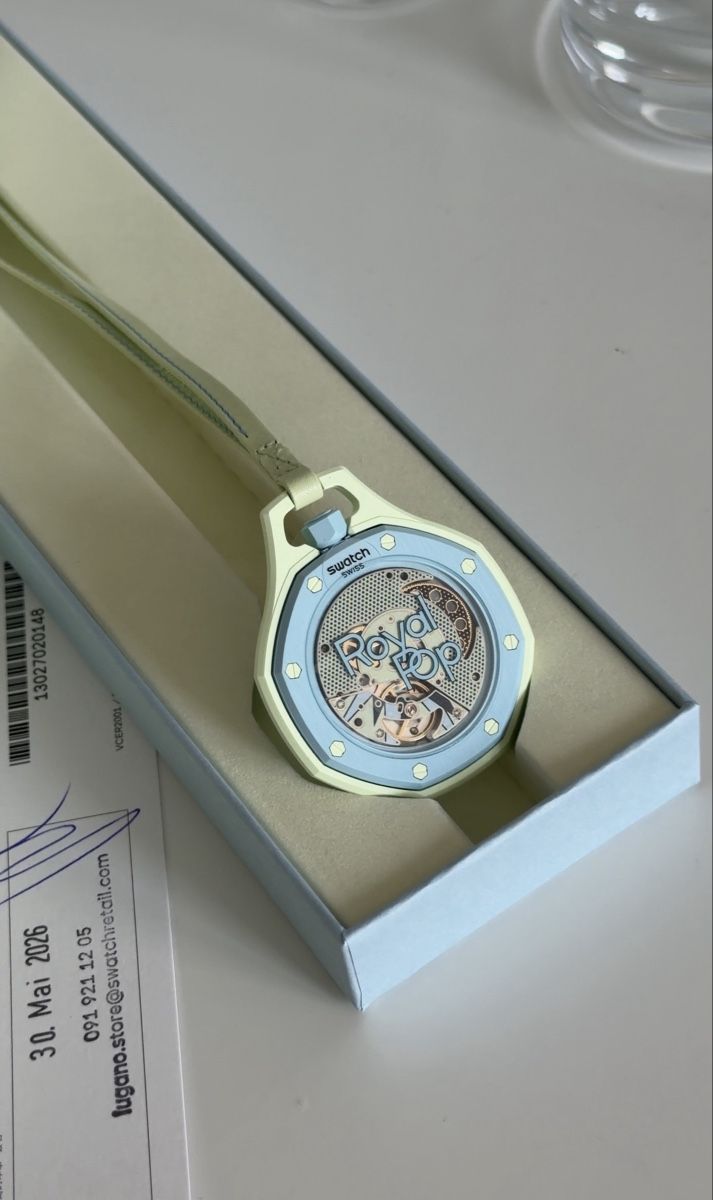 Swatch Orologi: Audemars Piguet x Swatch watch – Nuovo e nell'imballaggio originale da Paradiso venduto da viorea 3