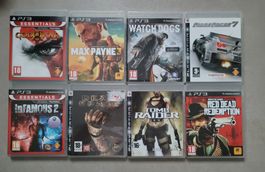 8x Top Games PS 3 / Playstation 3