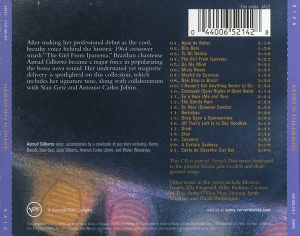 CD: Astrud Gilberto The Diva Series – Usato da Bionnens venduto da Meg011 1