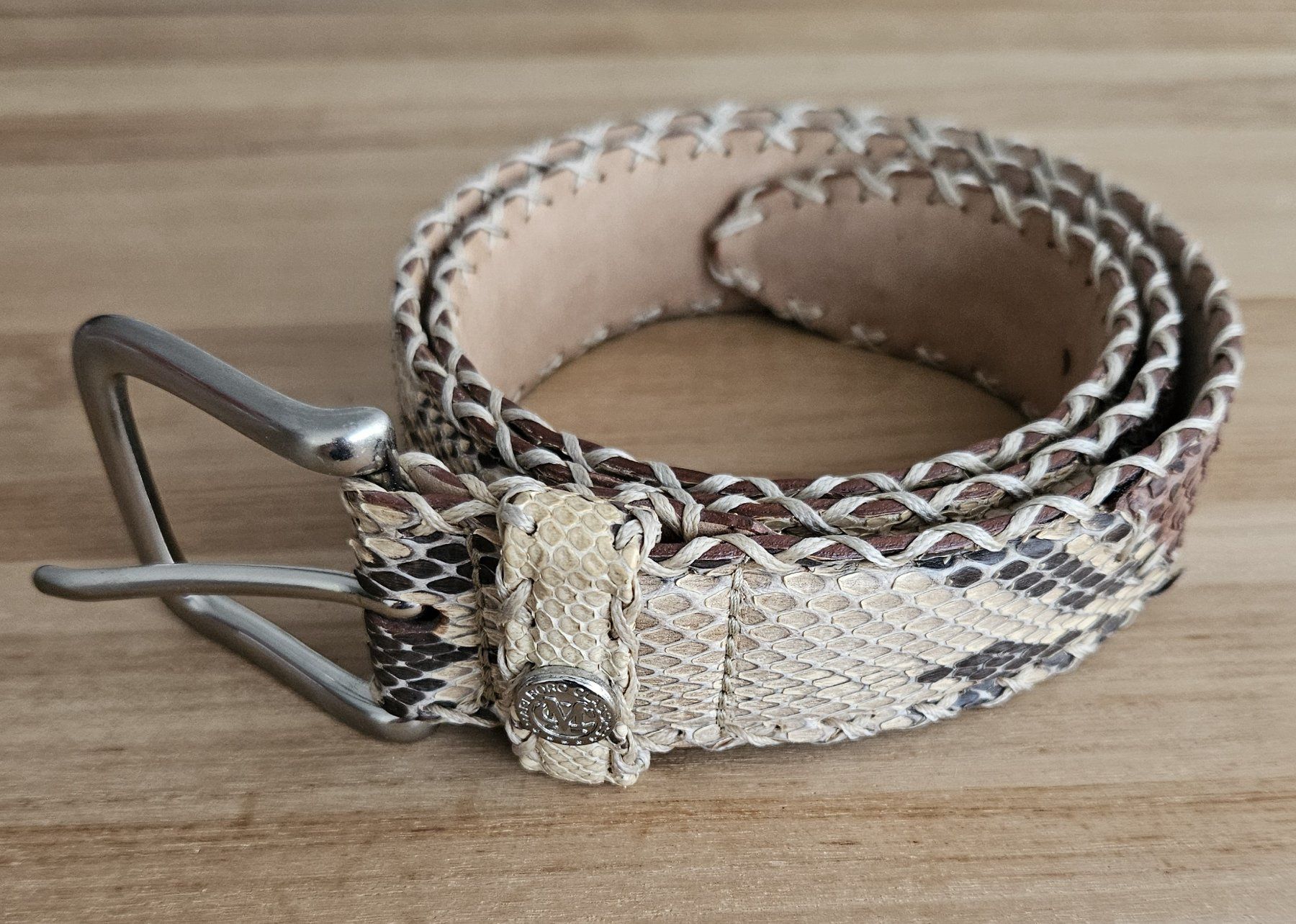Cinture: MCS python leather belt – Usato da Basel venduto da fem_vxl6 6