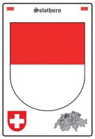 Blechschild-WAPPEN SOLOTHURN