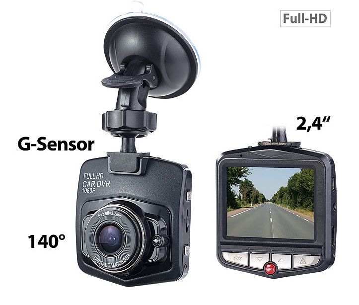 Action Cam: Autocamera: HD-Dashcam mit G-Sensor; Bewegungserkennung – Neu und originalverpackt aus Bülach von StoreInShop.com