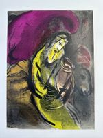 Marc Chagall, "Klagelied des Jeremias" 1956 Lithografie