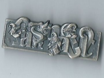 Basler Plaketten & Abzeichen: Fasnachtsplakette Basel, "Blaggedde" 2007 (Silber) – Gebraucht aus Zürich von t24_de