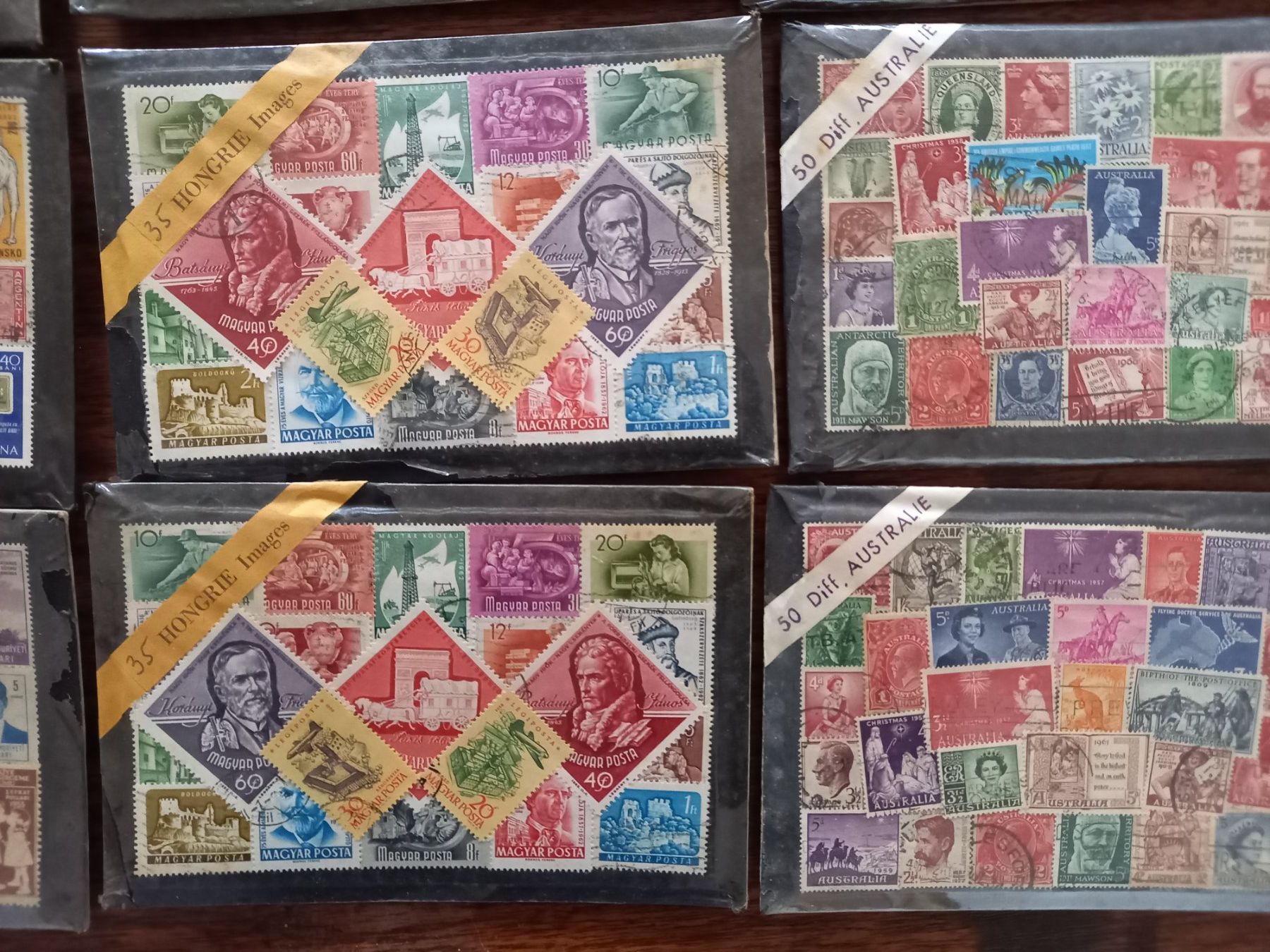 Tutti i francobolli: 9 pochettes de timbres divers oblitérés – Usato da Lausanne venduto da leneko 3