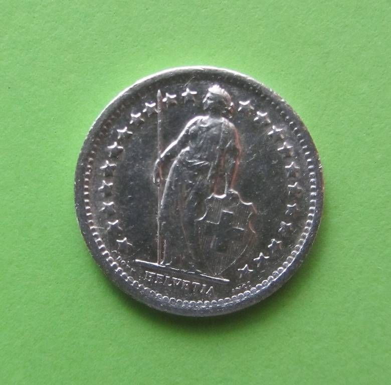 Tutti le monete: 50 Rappen 1967 Silber, vorz, – Usato da Malters venduto da Hausi88