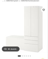 IKEA SMÅSTAD wardrobe & bench combo, excellent condition!