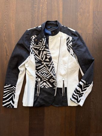 Damen Jacke Desigual Mixmuster Grösse 42