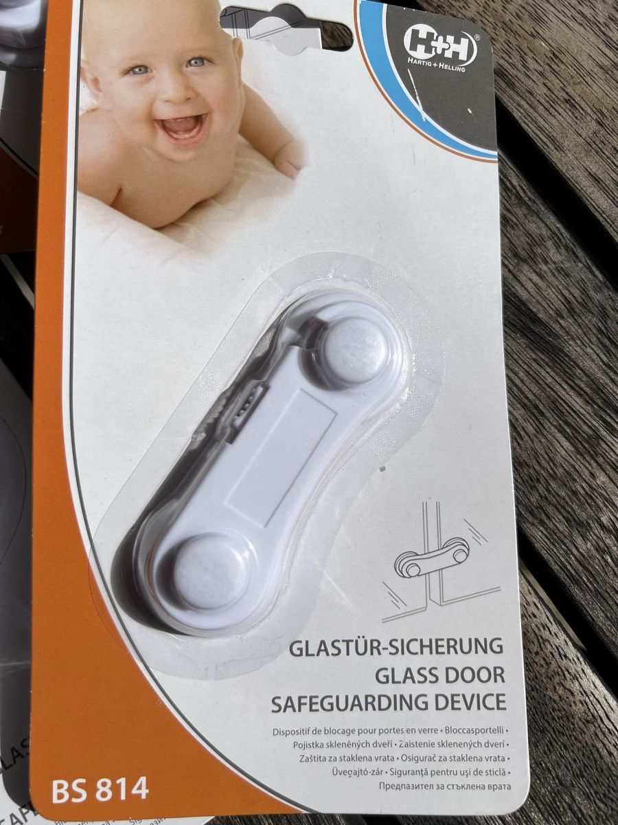 Schlösser: 4x Glastürsicherung – Neu und originalverpackt aus Glattbrugg von HUAKK 1
