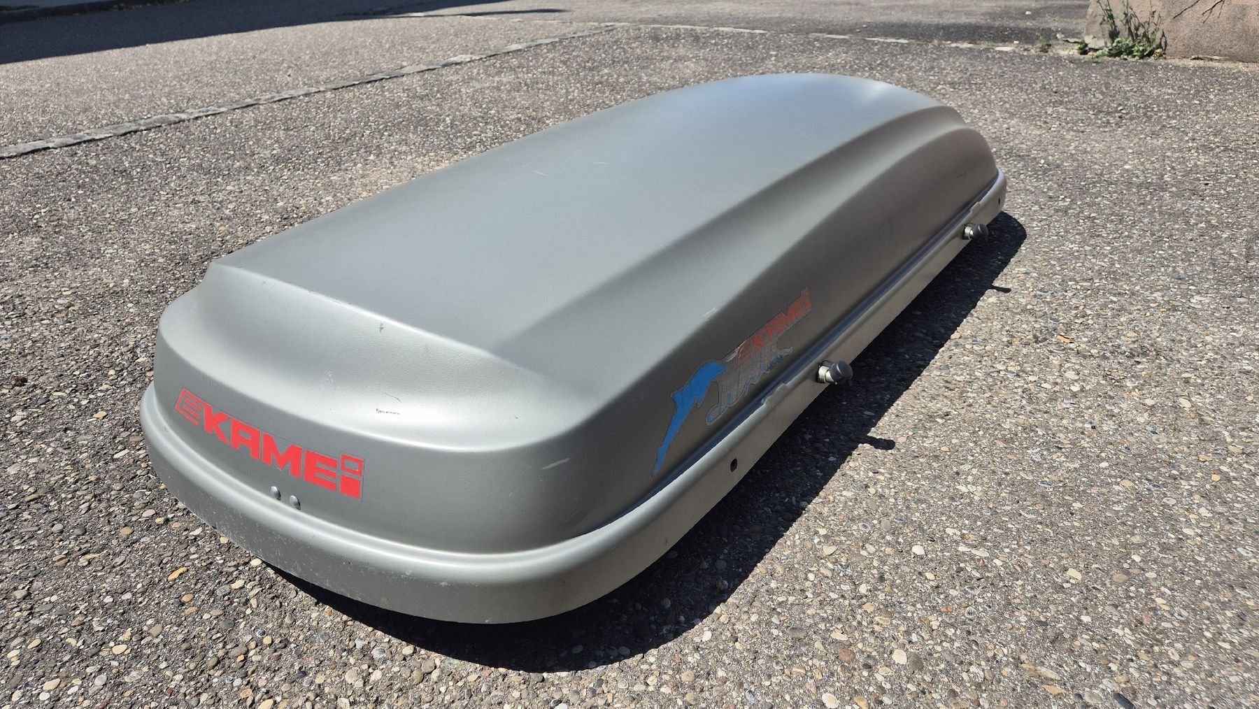 Dachboxen: Dachbox KAMEI Delphin grau gebraucht – Gebraucht aus Kaiseraugst von markus40857 1