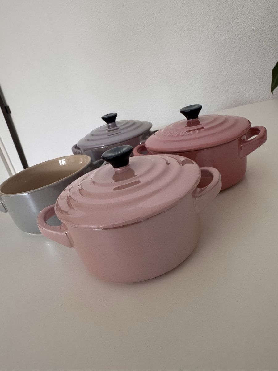Le Creuset Backformen: Le Creuset Mini Cocotte – Neu (gemäss Beschreibung) aus Benglen von Maune