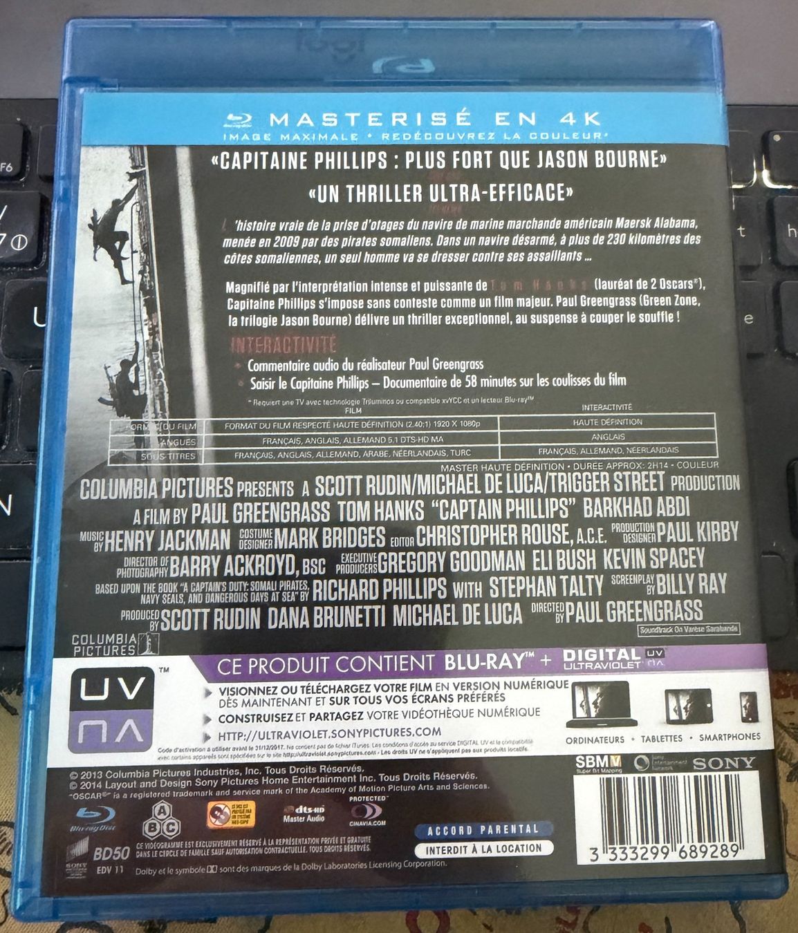 Tutti i DVDs: Blu-ray Capitaine Phillips (2013) – Usato da Semsales venduto da __Florian__ 2