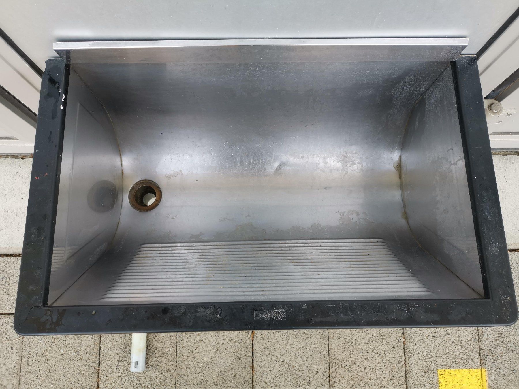Lavabi & lavandini: Waschtrog Edelstahl Waschküche – Usato da Walchwil venduto da fmh95 2