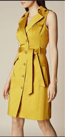 Karen Millen Cotton Midi Dress