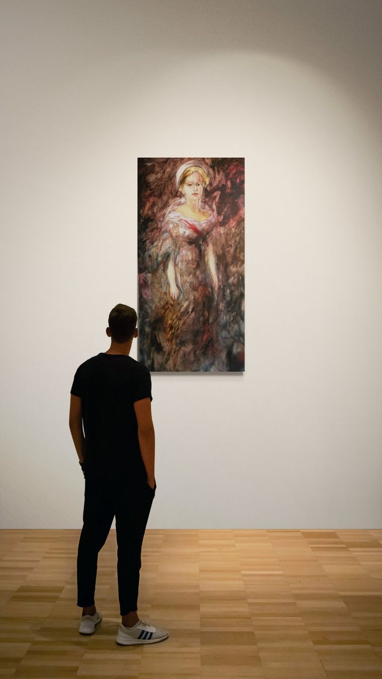 Dipinti: Gemälde von Voronin. Die Mascha-Serie. – Nuovo (secondo la descrizione) da Zürich venduto da WVladimirrr 3