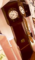 Antike Standuhr - Morez-Uhr mit Holzgehäuse