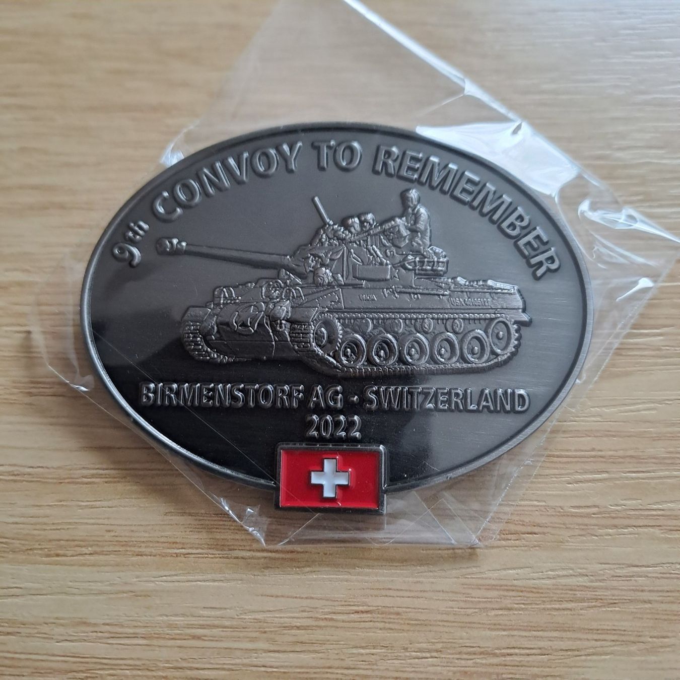 Schweizer Armee Plaketten & Abzeichen: CONVOY TO REMEMBER 2022 – Neu und originalverpackt aus Gipf-Oberfrick von Mig_29