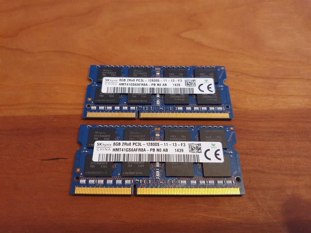 RAM DDR3 SODIMM 2 x 8GB Laptop | Kaufen auf Ricardo