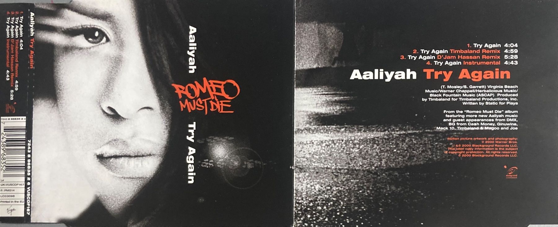 CDs: AALIYAH - TRY AGAIN – Gebraucht aus Poliez-Pittet von